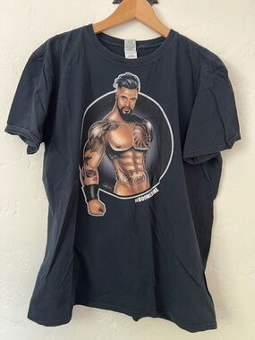 Boomer Banks Men's Black Graphic Muscle Art T-Shirt